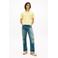 Tommy Hilfiger regular T-shirt geel