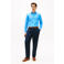 Tommy Hilfiger regular casual overhemd met linnen blauw