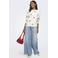 JDY sweater met hartjes ecru
