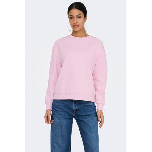 JDY sweater met backprint roze afbeelding