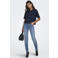 JDY blouse blauw gebreid