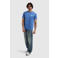 Pure Path regular T-shirt met backprint blauw
