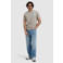 Pure Path regular T-shirt met backprint taupe