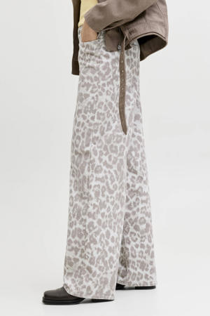 high waist wide leg jeans