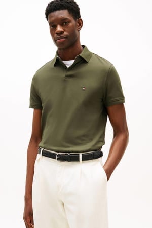 regular polo donkergroen