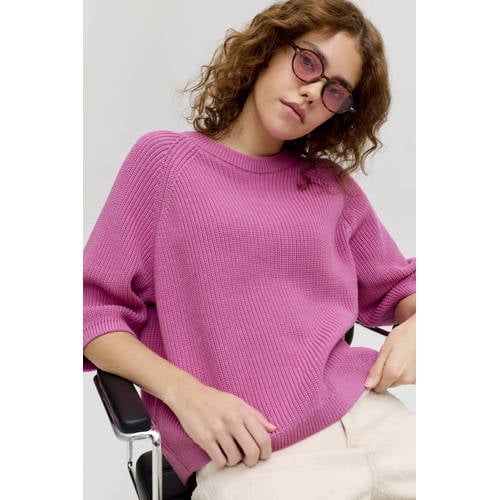 JJXX trui roze gebreid afbeelding