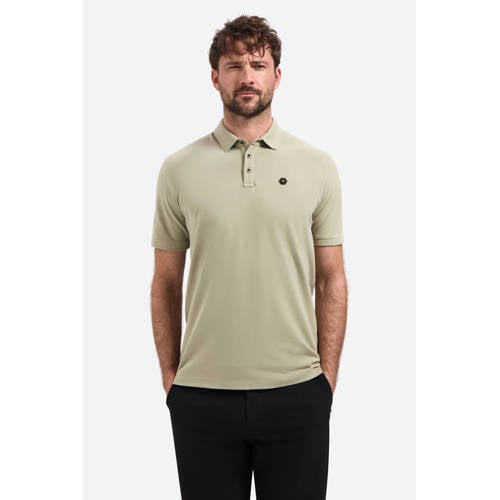 No Excess regular polo taupe afbeelding
