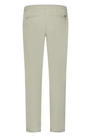 thumbnail: No Excess regular casual broek met linnen lichtkaki