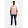 No Excess relaxed T-shirt met backprint roze