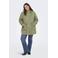 ONLY CARMAKOMA parka groen