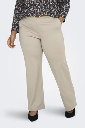 Straight regular waist casual broek