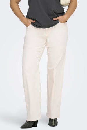 Carwilly Hw Wide Dnm Dot019 Noos bootcut jeans beige