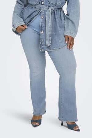 Carthunder Mid Push Up Flared Dnm Bj09 skinny jeans light blue denim