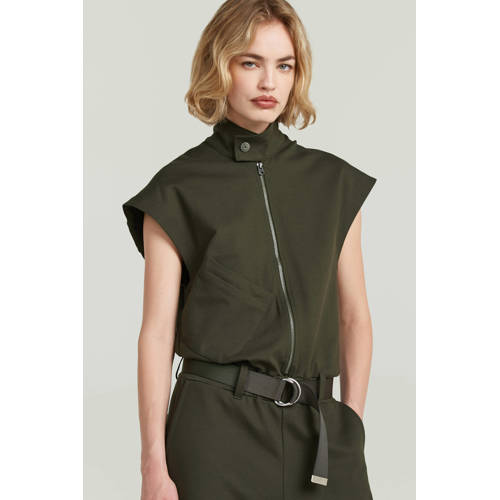 G-STAR jumpsuit groen afbeelding