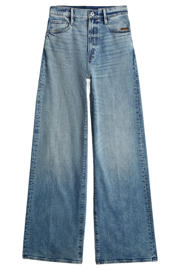 thumbnail: G-STAR high waist loose fit jeans blauw