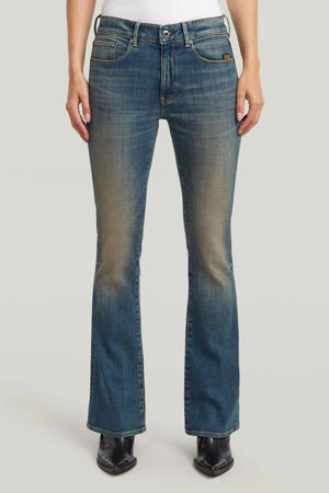 flared jeans donkerblauw