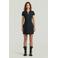 G-STAR mini jurk met rechte mouwen donkerblauw