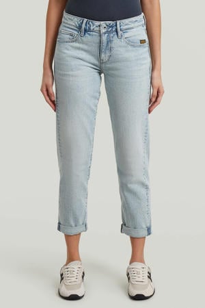 low waist boyfriend jeans lichtblauw