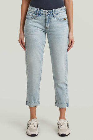 low waist boyfriend jeans lichtblauw
