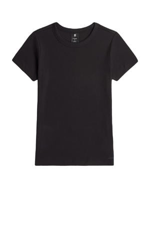 T-shirt zwart