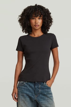 T-shirt zwart