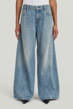 wide leg jeans lichtblauw