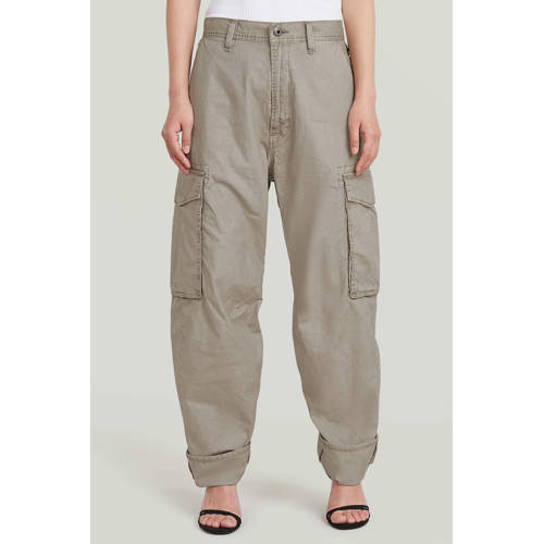 G-STAR regular waist cargobroek beige afbeelding