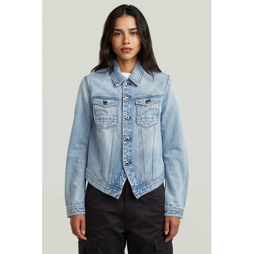G-STAR denim spijkerjas light blue denim afbeelding