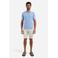 No Excess regular polo fijn gebreid blauw