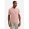 No Excess regular polo fijn gebreid roze