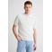 No Excess regular polo fijn gebreid beige