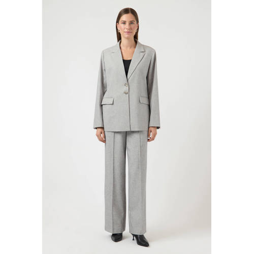 Y.A.S regular blazer lichtgrijs afbeelding
