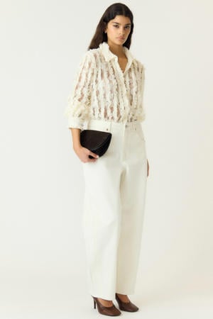 blouse ecru