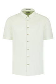 thumbnail: No Excess regular casual overhemd met linnen lichtgroen