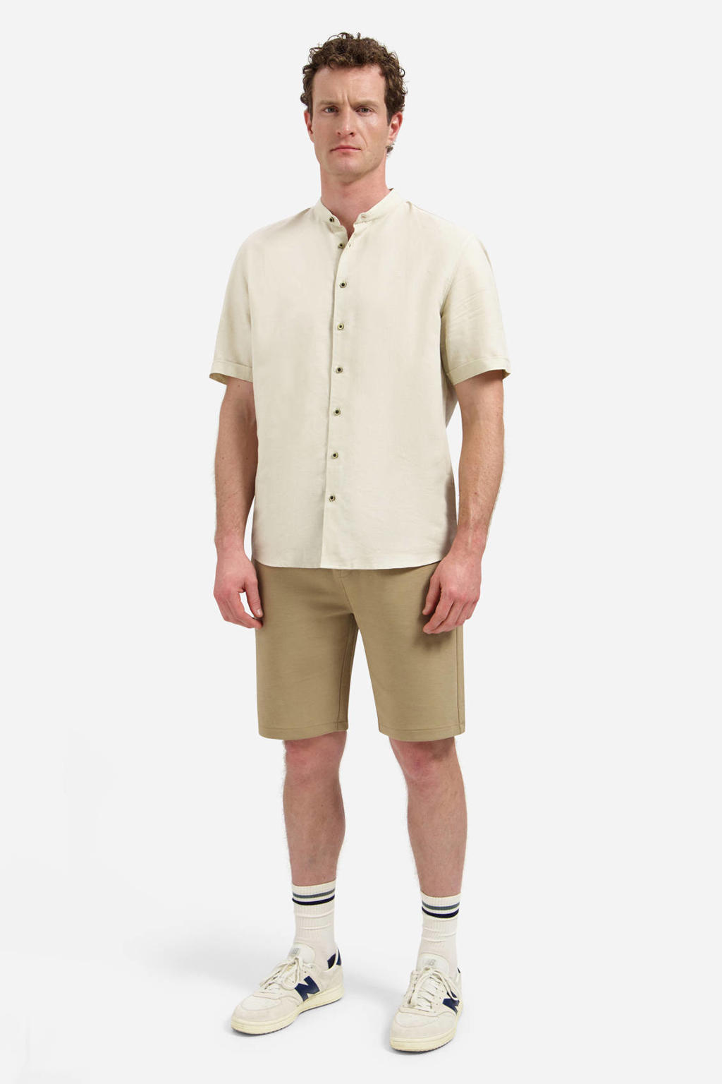 No Excess regular sweatshort kaki