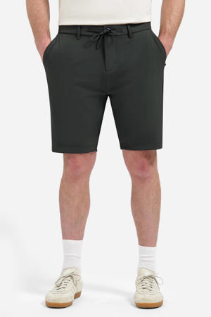 regular chino short antraciet