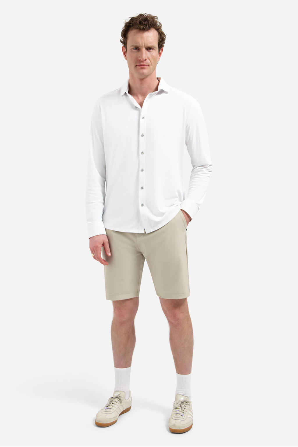 No Excess regular chino short beige