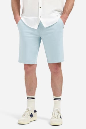 regular chino short lichtblauw