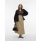 VERO MODA CURVE vest zwart gebreid