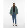 VERO MODA CURVE vest olijfgroen gebreid
