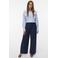 VERO MODA top met streep lichtblauw