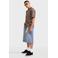 Redefined Rebel baggy short light blue denim