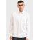 Redefined Rebel loose casual overhemd met linnen ecru