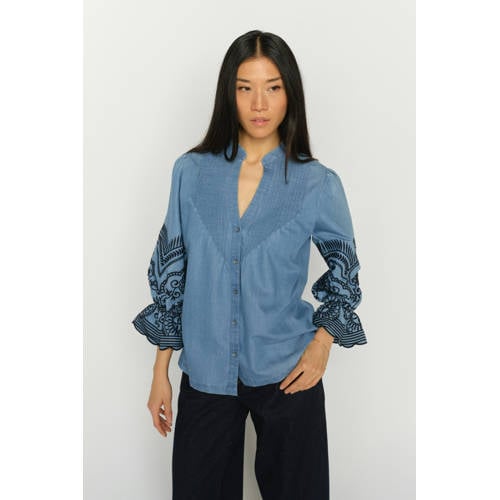 Mos Mosh blouse blauw afbeelding