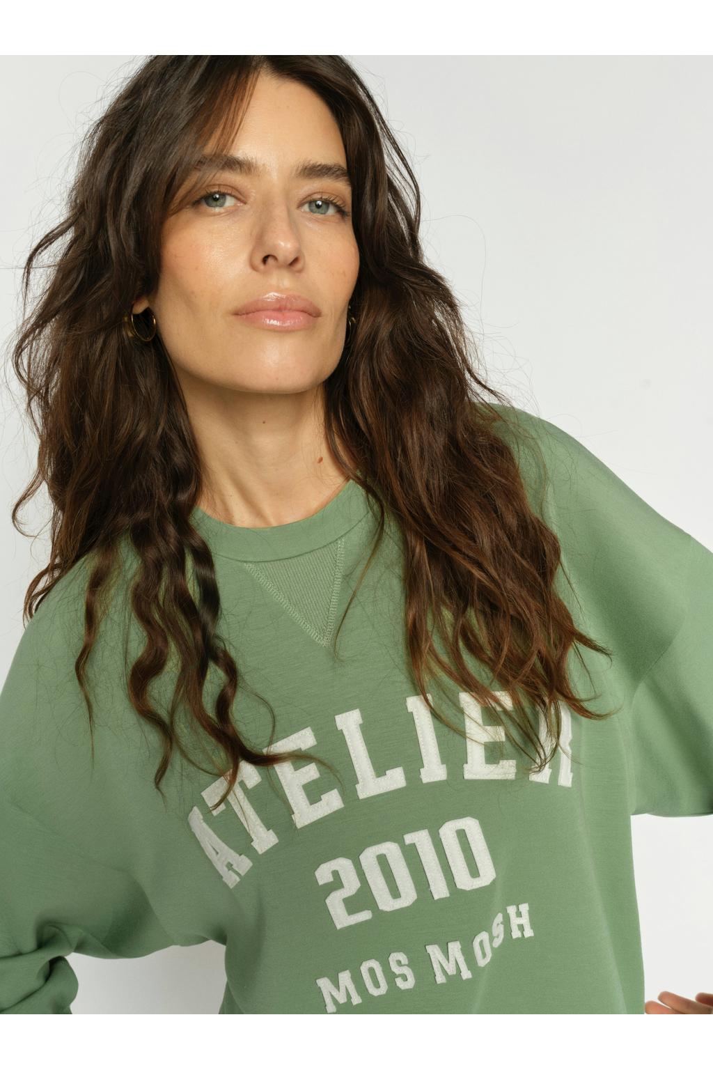 Mos Mosh sweater lichtgroen