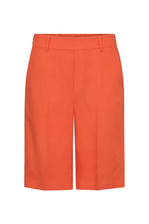 high waist jort oranje