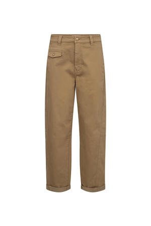 regular waist broek camel