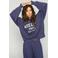 Mos Mosh sweater donkerblauw