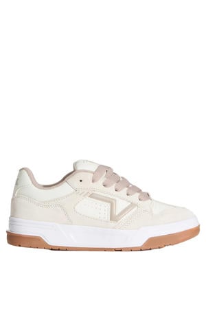 Upland leren sneakers ecru/roze