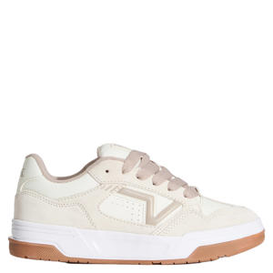 Upland leren sneakers ecru/roze